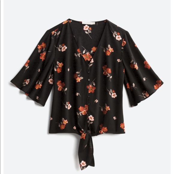Lush Tops - LUSH
Krisantha Tie Front Blouse